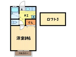 エクセル　１の物件間取画像